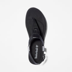 Chicago Riverside Thong Sandal for Women in Black Timberland Discount