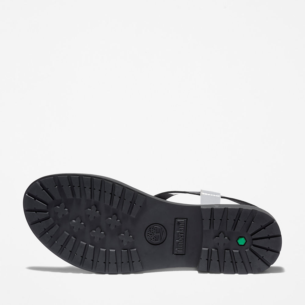 Chicago Riverside Thong Sandal for Women in Black Timberland Discount