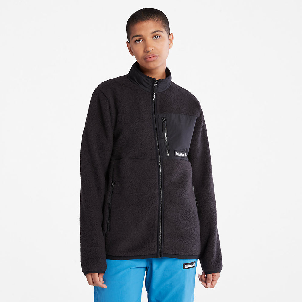 Outdoor Archive Fleece Jacket for Men in Black Timberland On Sale