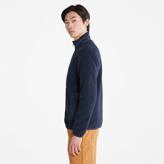 Sherpa Fleece Jacket for Men in Navy Timberland For Sale