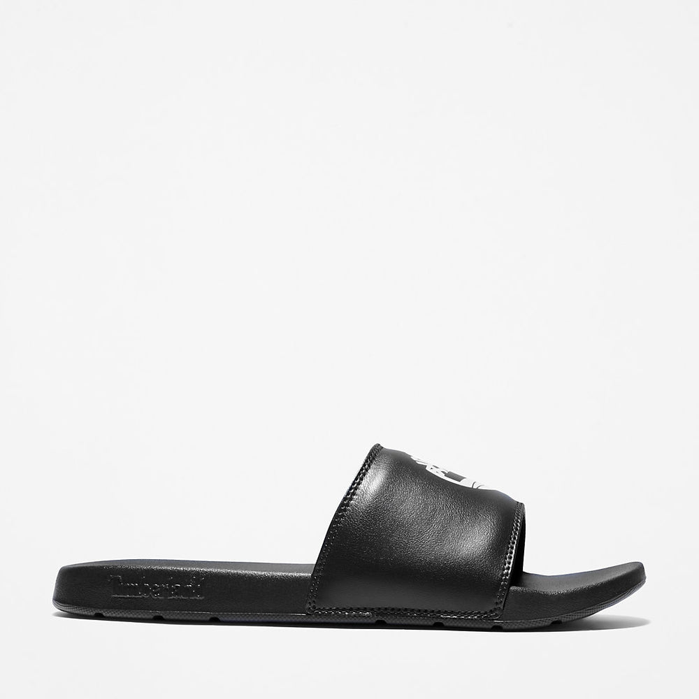 Playa Sands Slide Sandal for Men in Black Timberland Outlet