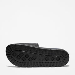 Playa Sands Slide Sandal for Men in Black Timberland Outlet