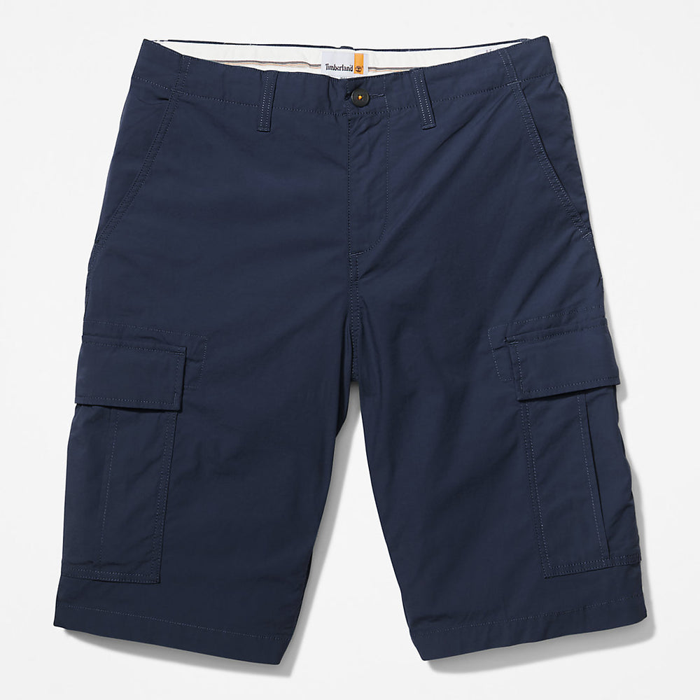 Poplin Cargo Shorts for Men in Navy Timberland On Sale