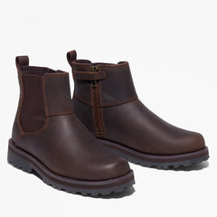 Courma Kid Chelsea Boot for Youth in Dark Brown Timberland Sale