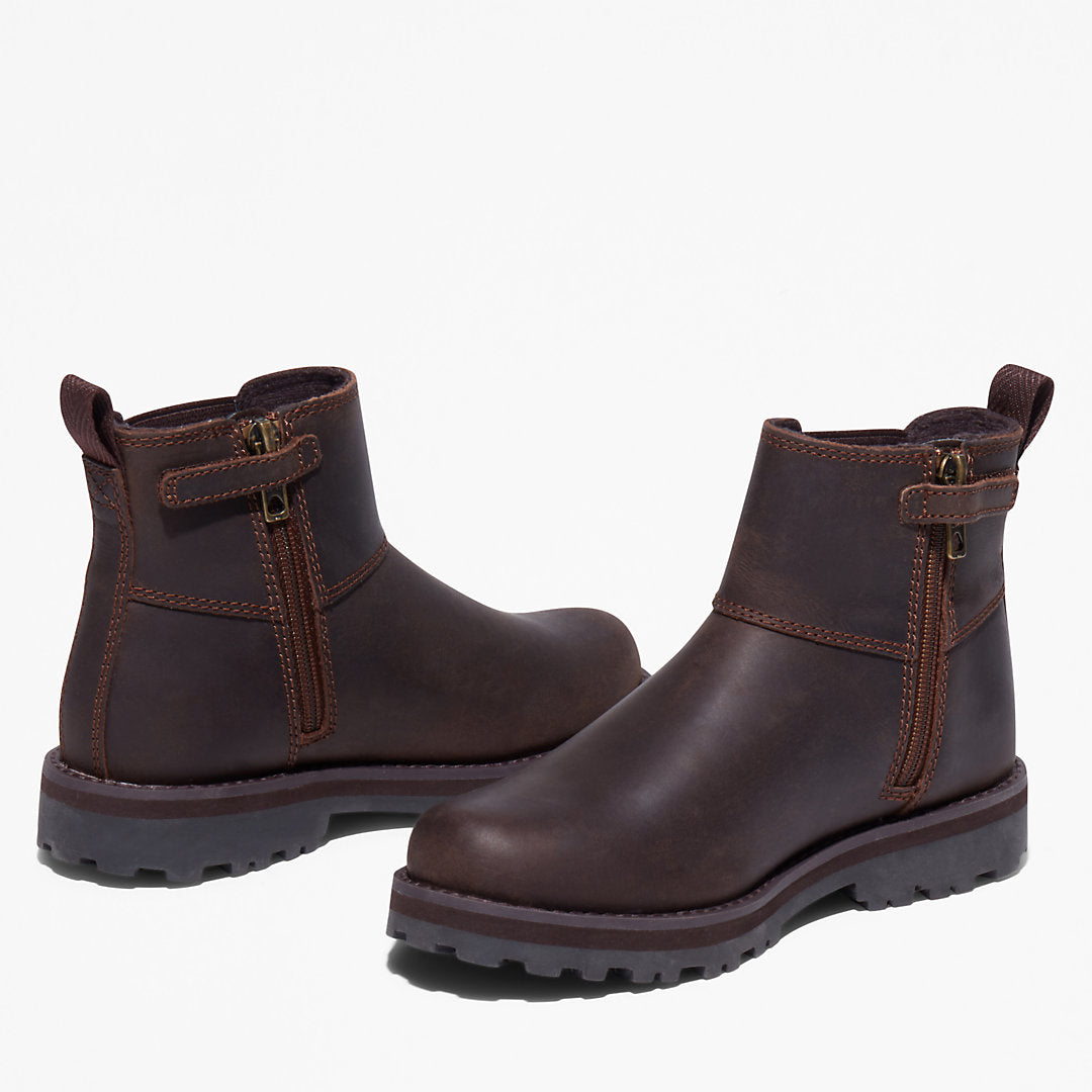 Courma Kid Chelsea Boot for Youth in Dark Brown Timberland Sale