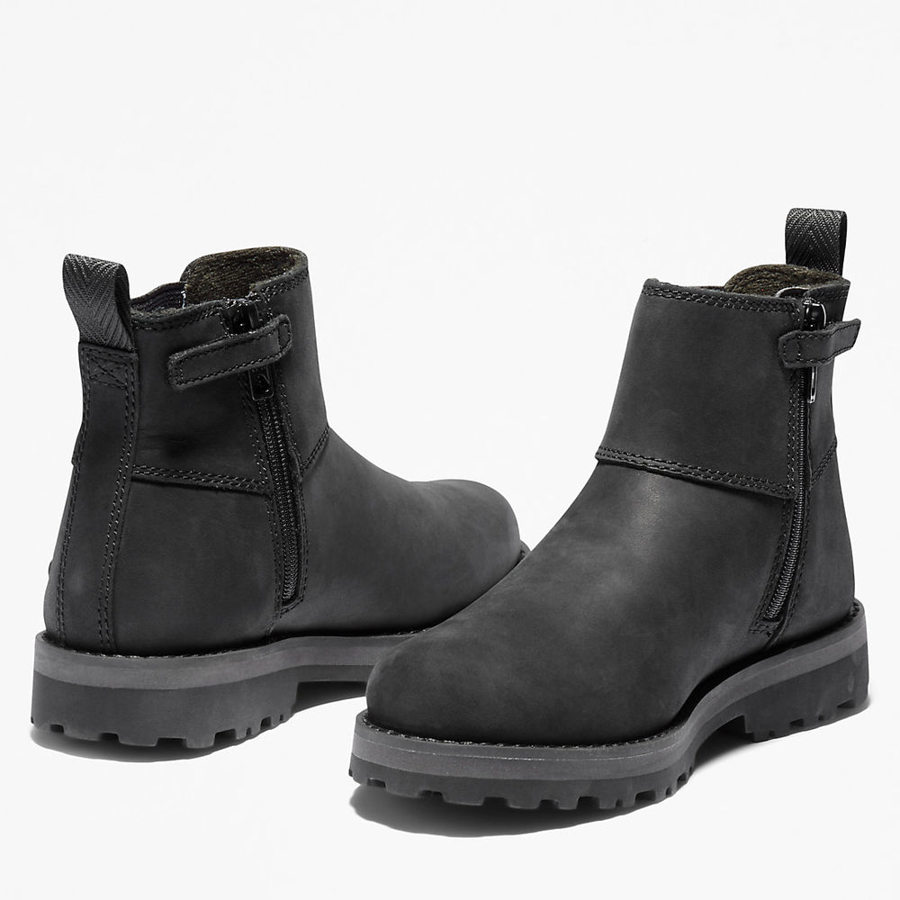 Courma Kid Chelsea Boot for Youth in Black Timberland On Sale