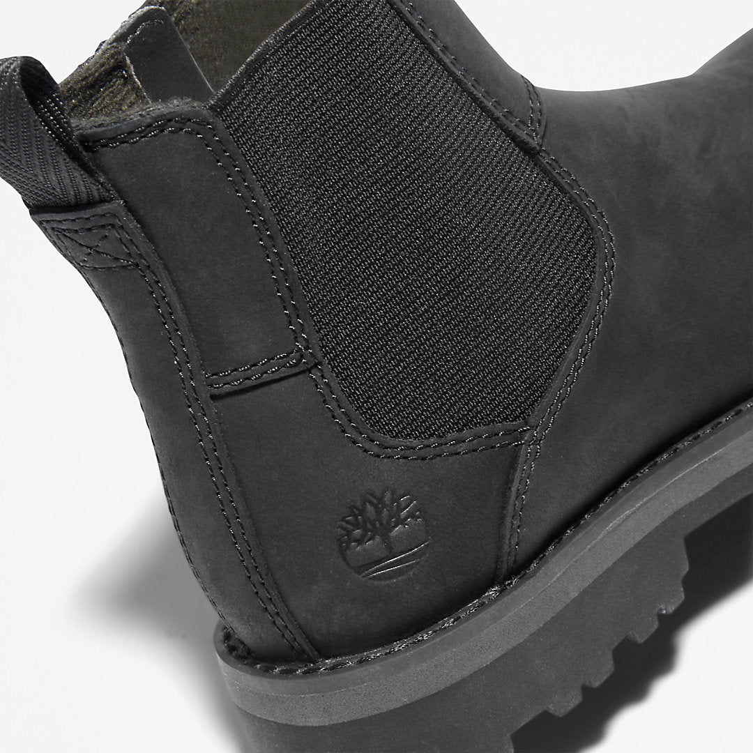 Courma Kid Chelsea Boot for Youth in Black Timberland On Sale