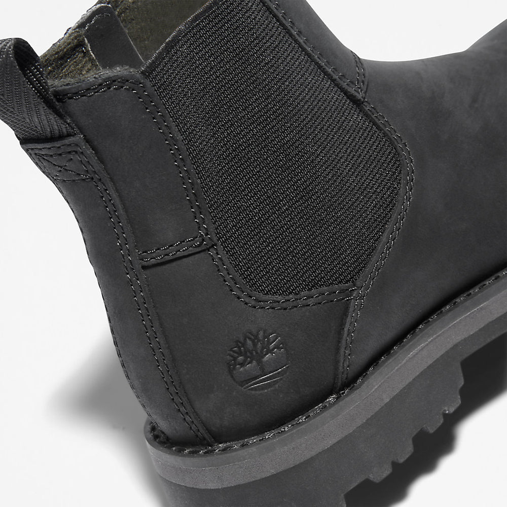 Courma Kid Chelsea Boot for Youth in Black Timberland On Sale