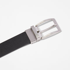 Reversible Leather Belt for Men in Black Timberland Sale