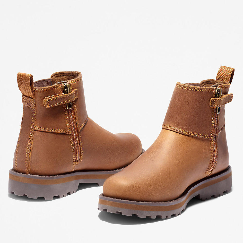 Courma Kid Chelsea Boot for Youth in Brown Timberland On Sale