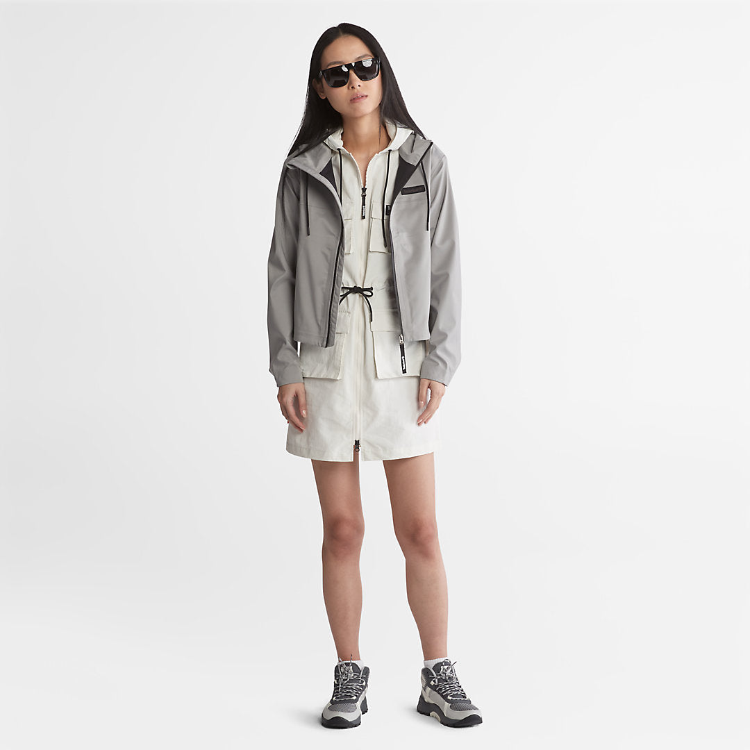 Waterproof Jacket in Grey Timberland Outlet