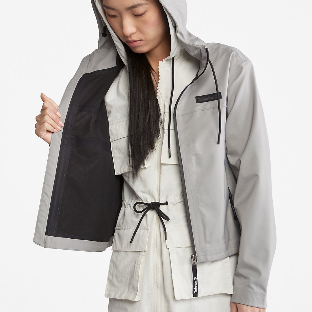 Waterproof Jacket in Grey Timberland Outlet