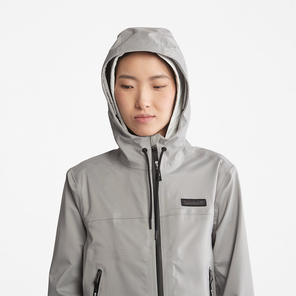 Waterproof Jacket in Grey Timberland Outlet