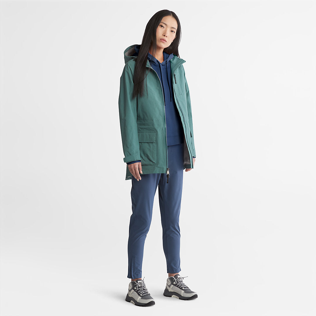 Solid-colour Hoodie for Women in Blue Timberland Discount