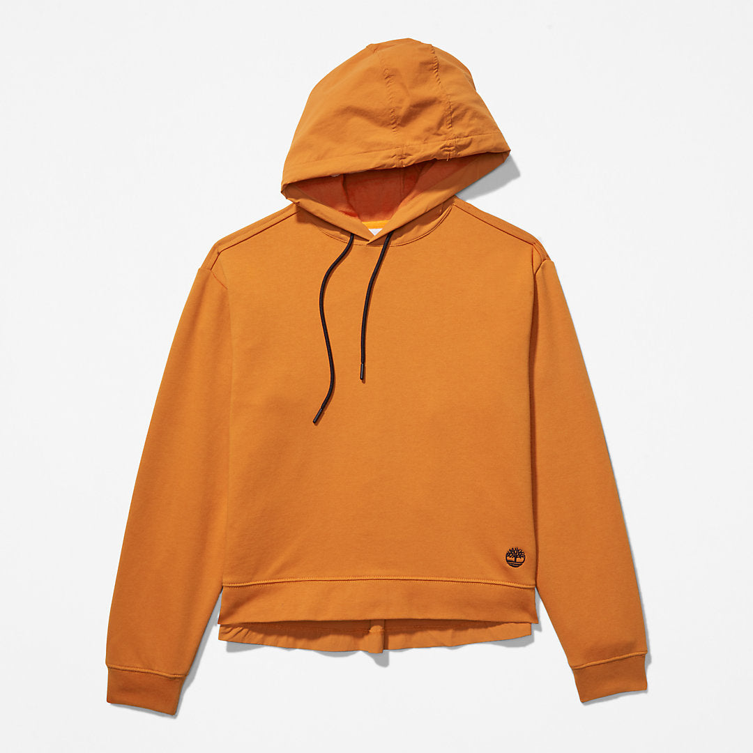 Solid-colour Hoodie for Women in Dark Yellow Timberland On Sale