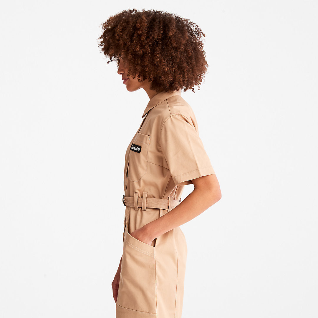 TimberCHILL™ Utility Dress for Women in Beige Timberland On Sale