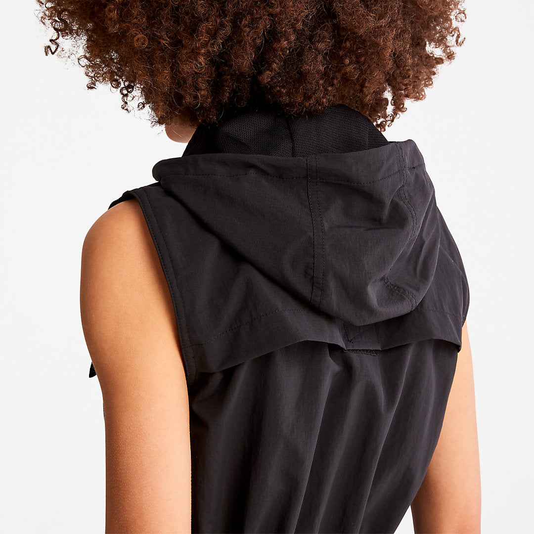 Progressive Utility Hoodie Dress for Women in Black Timberland Outlet