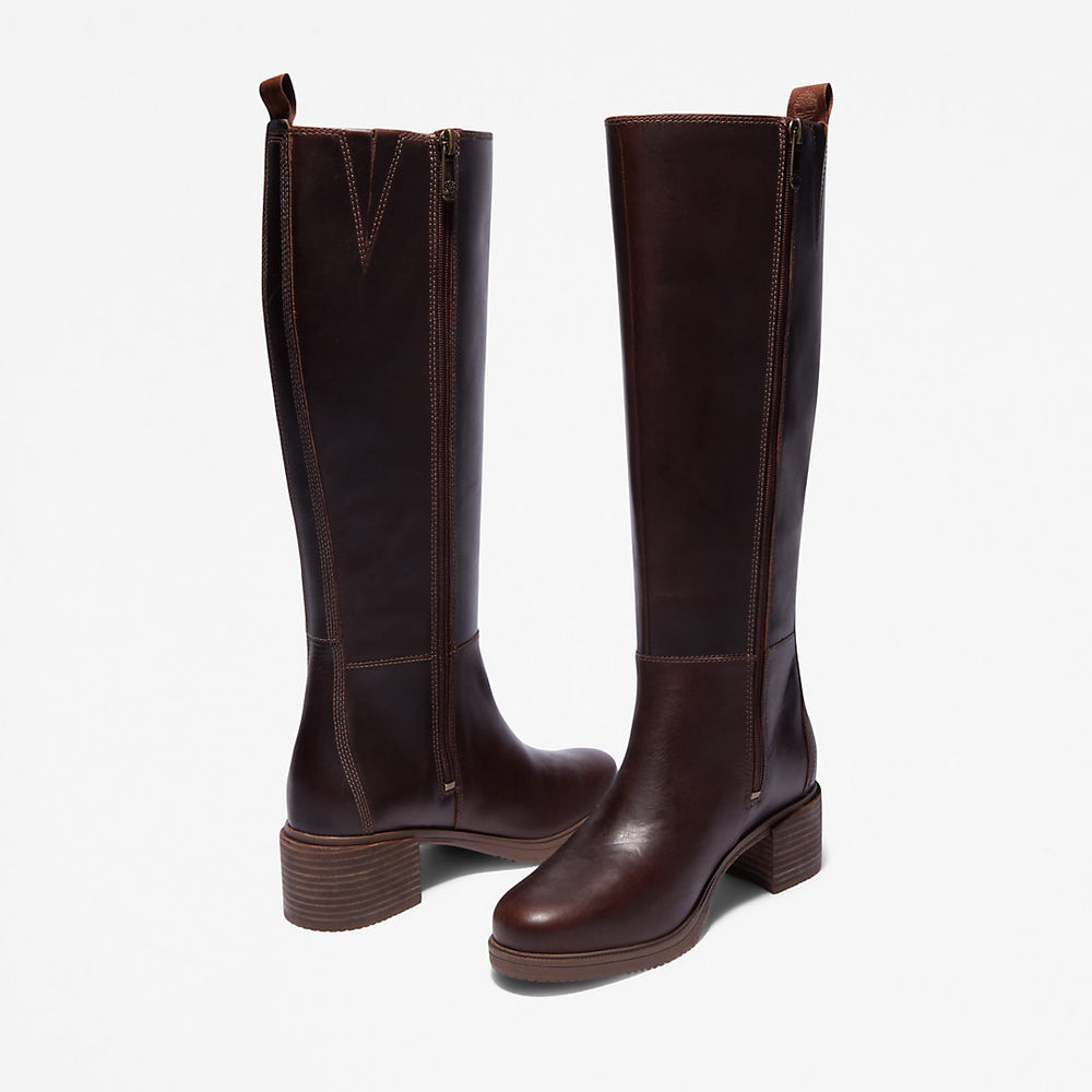 Dalston Vibe Tall Boot for Women in Brown Timberland US