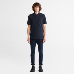 Millers River Pique Polo Shirt for Men in Navy Timberland US