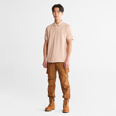 Millers River Pique Polo Shirt for Men in Light Pink Timberland US