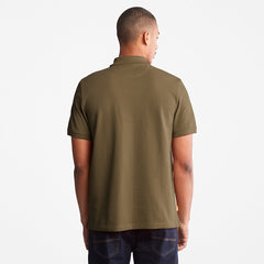 Millers River Pique Polo Shirt for Men in Dark Green Timberland On Sale