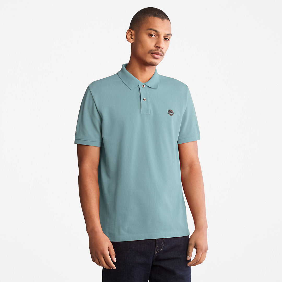Millers River Pique Polo Shirt for Men in Light Green Timberland Online