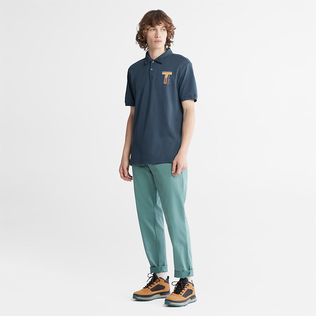 TimberFresh™ Polo Shirt for Men in Blue Timberland On Sale