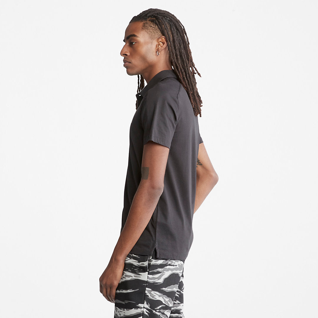 TimberFresh™ Supima® Cotton Polo Shirt for Men in Black Timberland Online