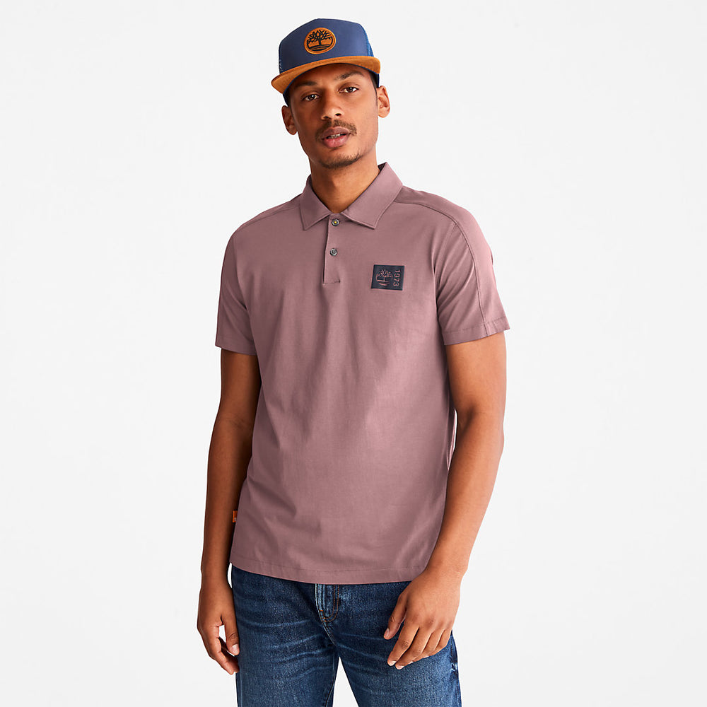 TimberFresh™ Supima® Cotton Polo Shirt for Men in Pink Timberland Discount