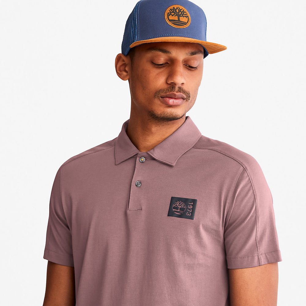 TimberFresh™ Supima® Cotton Polo Shirt for Men in Pink Timberland Discount