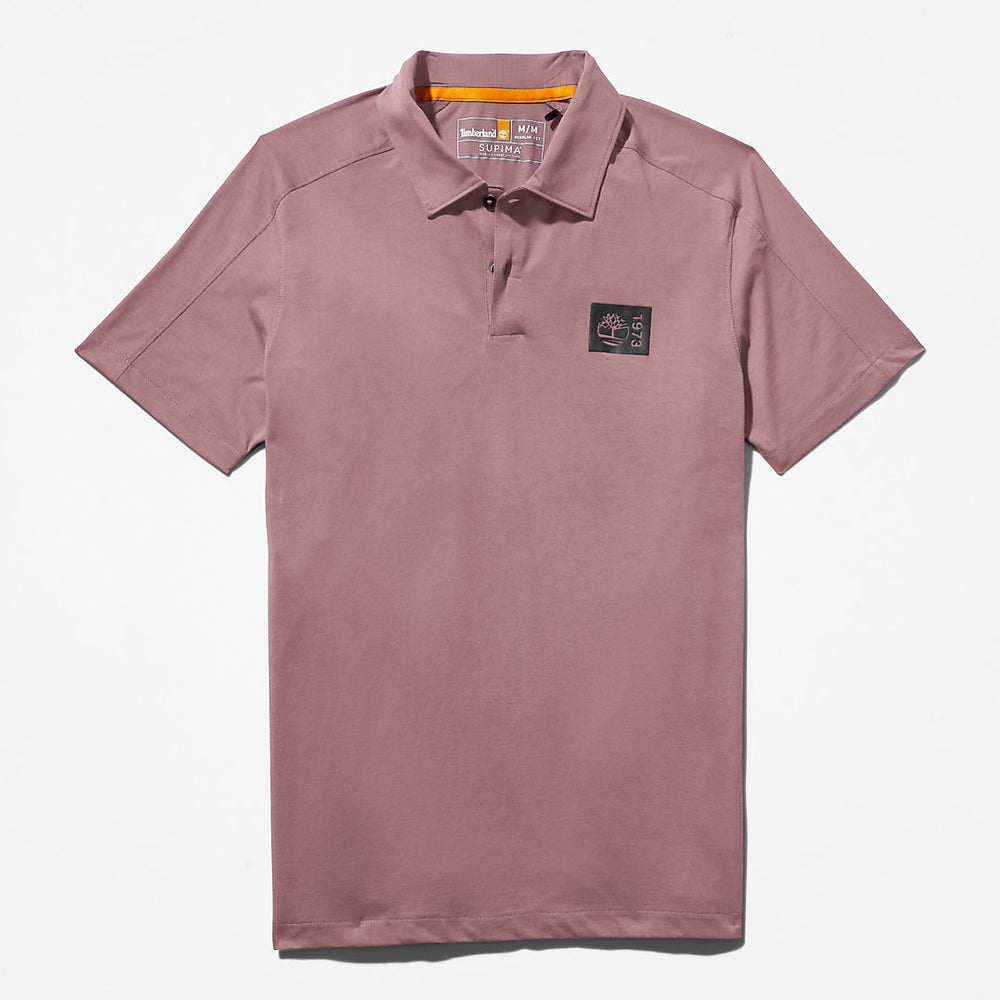 TimberFresh™ Supima® Cotton Polo Shirt for Men in Pink Timberland Discount