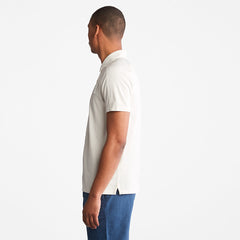 TimberFresh™ Supima® Cotton Polo Shirt for Men in White Timberland US