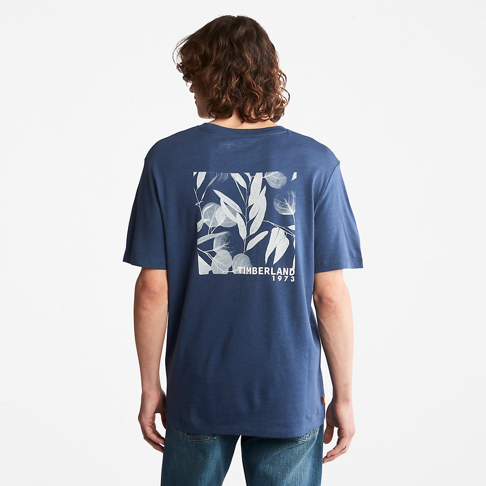 Refibra™ Technology T-Shirt for Men in Blue Timberland Sale