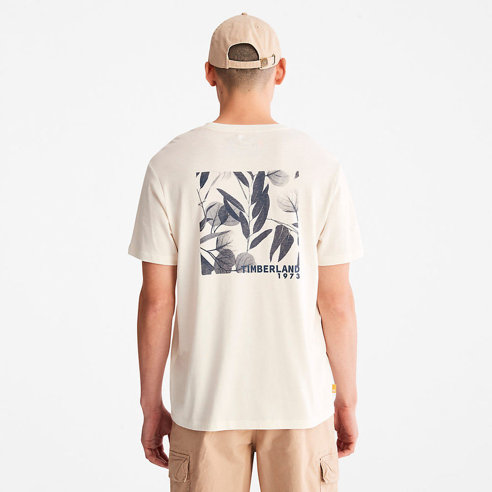 Refibra™ Technology T-Shirt for Men in White Timberland Discount