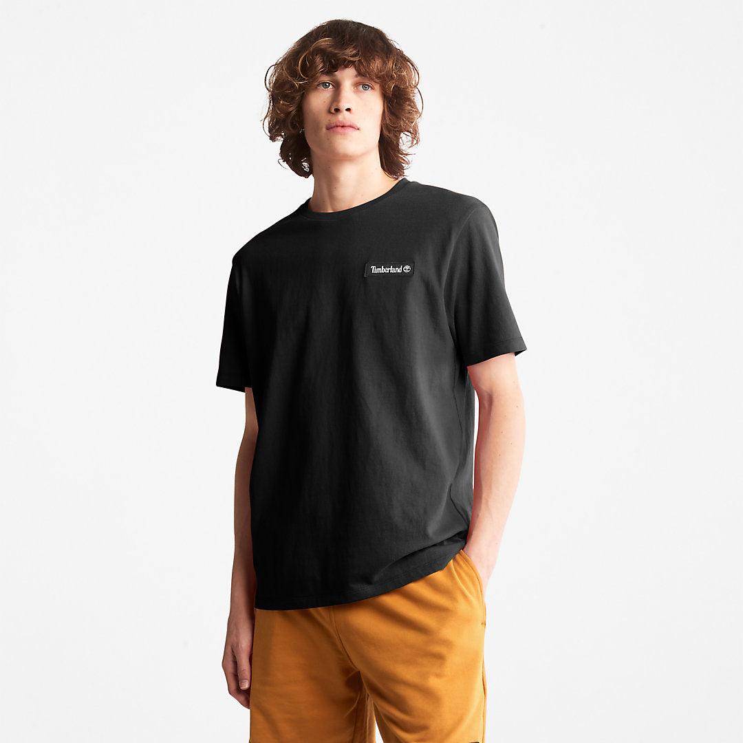 All Gender Heavyweight Badge T-Shirt in Black Timberland For Sale