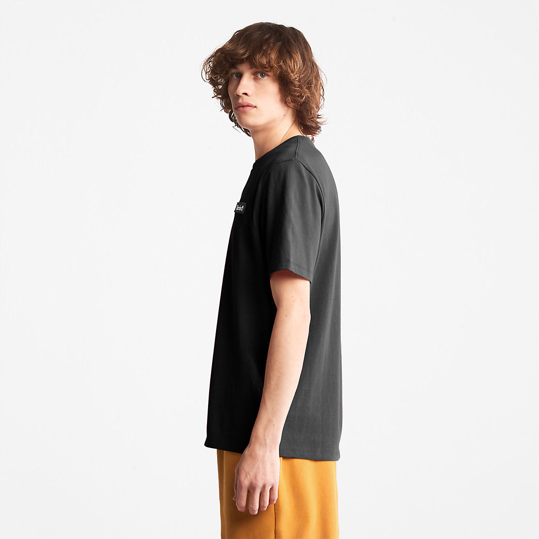 All Gender Heavyweight Badge T-Shirt in Black Timberland For Sale