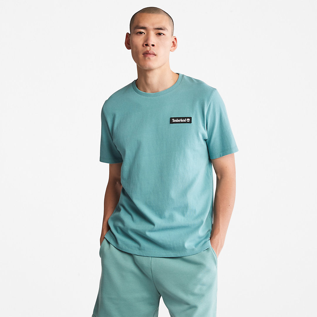 All Gender Heavyweight Badge T-Shirt in Green Timberland US