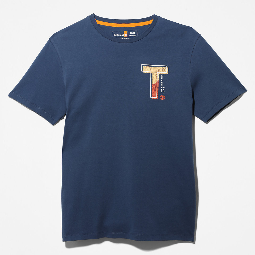Interlock TimberFresh™ T-Shirt for Men in Blue Timberland US