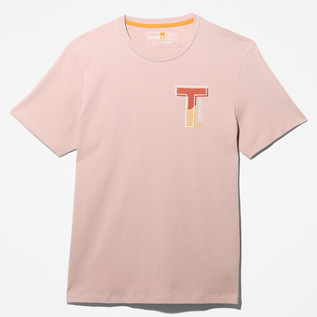 Interlock TimberFresh™ T-Shirt for Men in Light Pink Timberland On Sale