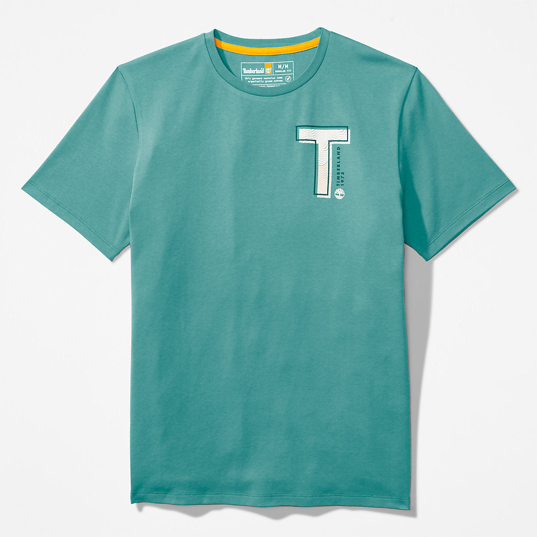 Interlock TimberFresh™ T-Shirt for Men in Green Timberland For Sale
