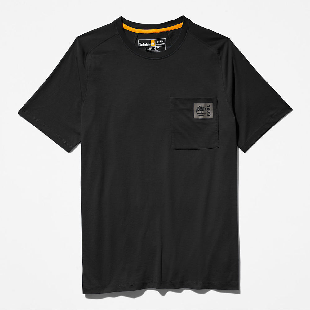 Eco-Ready Supima® Cotton TimberFresh™ T-Shirt for Men in Black Timberland Online