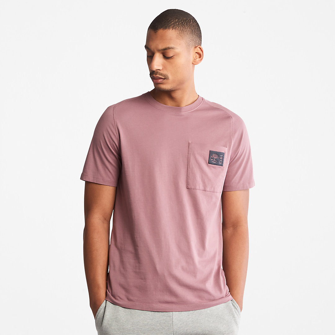 Eco-Ready Supima® Cotton TimberFresh™ T-Shirt for Men in Pink Timberland Discount