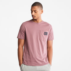 Eco-Ready Supima® Cotton TimberFresh™ T-Shirt for Men in Pink Timberland Discount