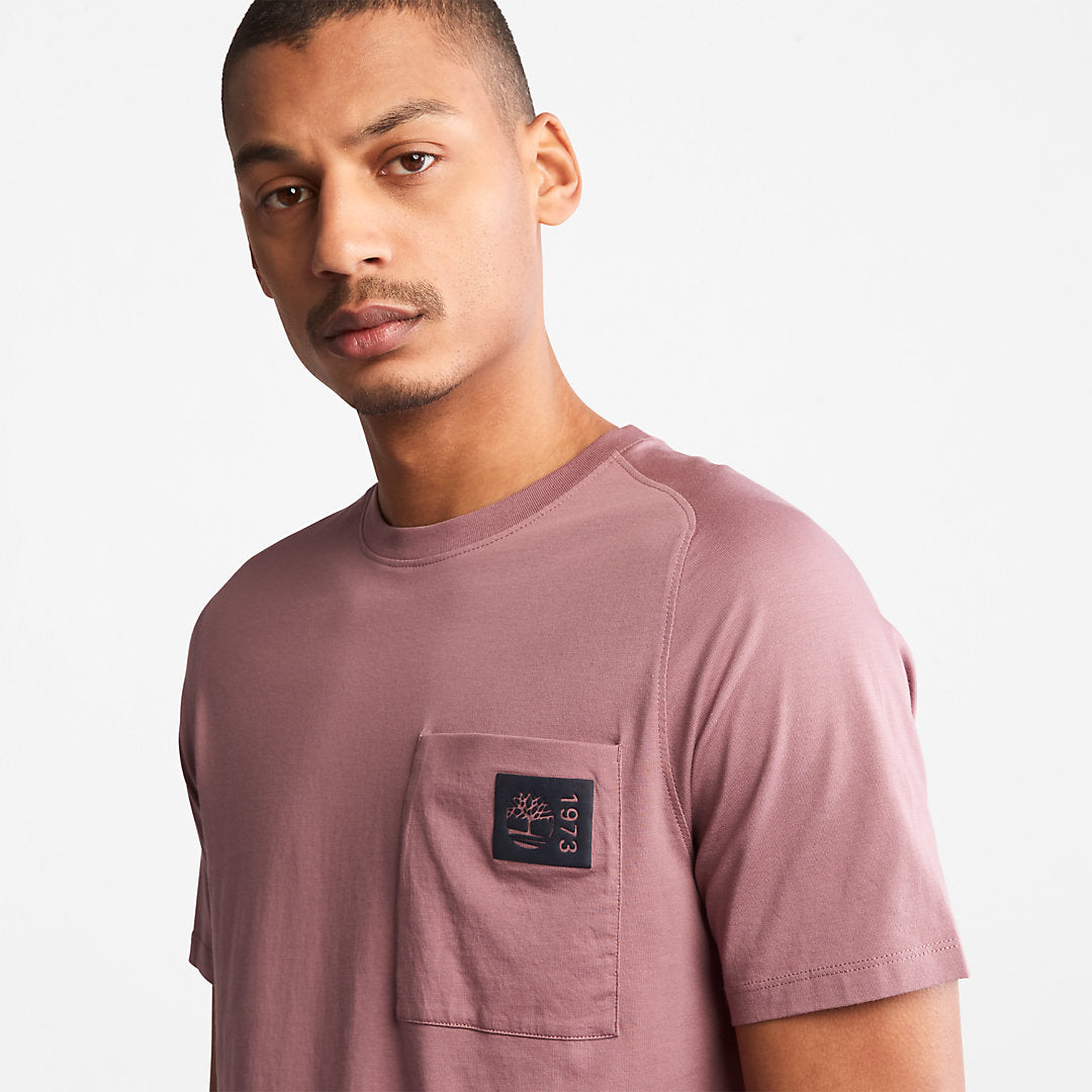 Eco-Ready Supima® Cotton TimberFresh™ T-Shirt for Men in Pink Timberland Discount