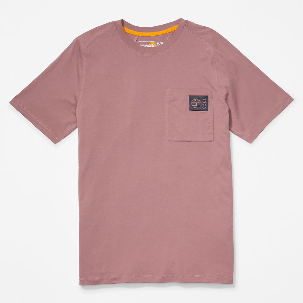 Eco-Ready Supima® Cotton TimberFresh™ T-Shirt for Men in Pink Timberland Discount