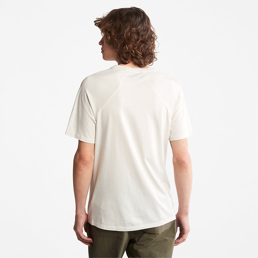 Eco-Ready Supima® Cotton TimberFresh™ T-Shirt for Men in White Timberland US