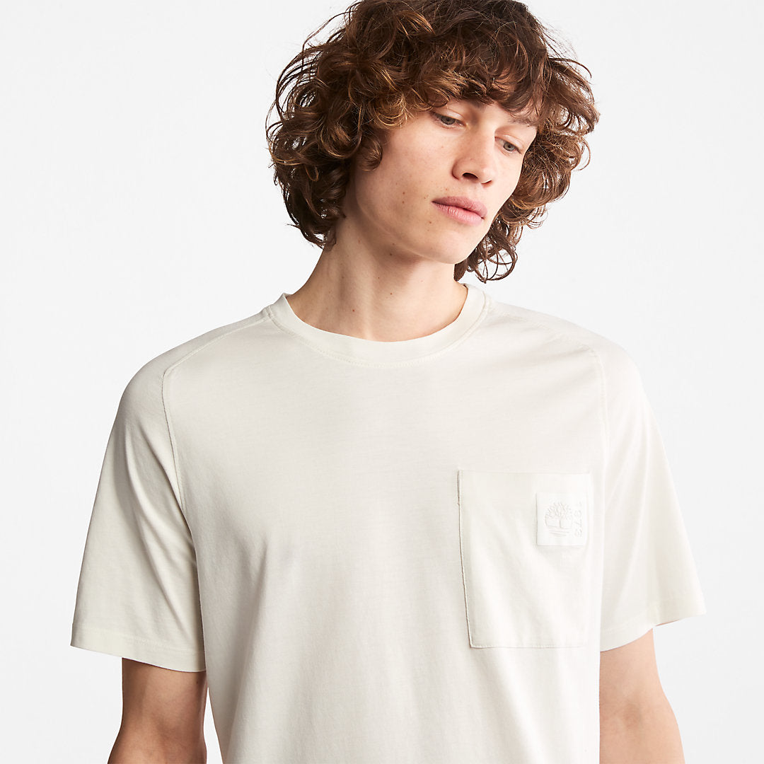 Eco-Ready Supima® Cotton TimberFresh™ T-Shirt for Men in White Timberland US