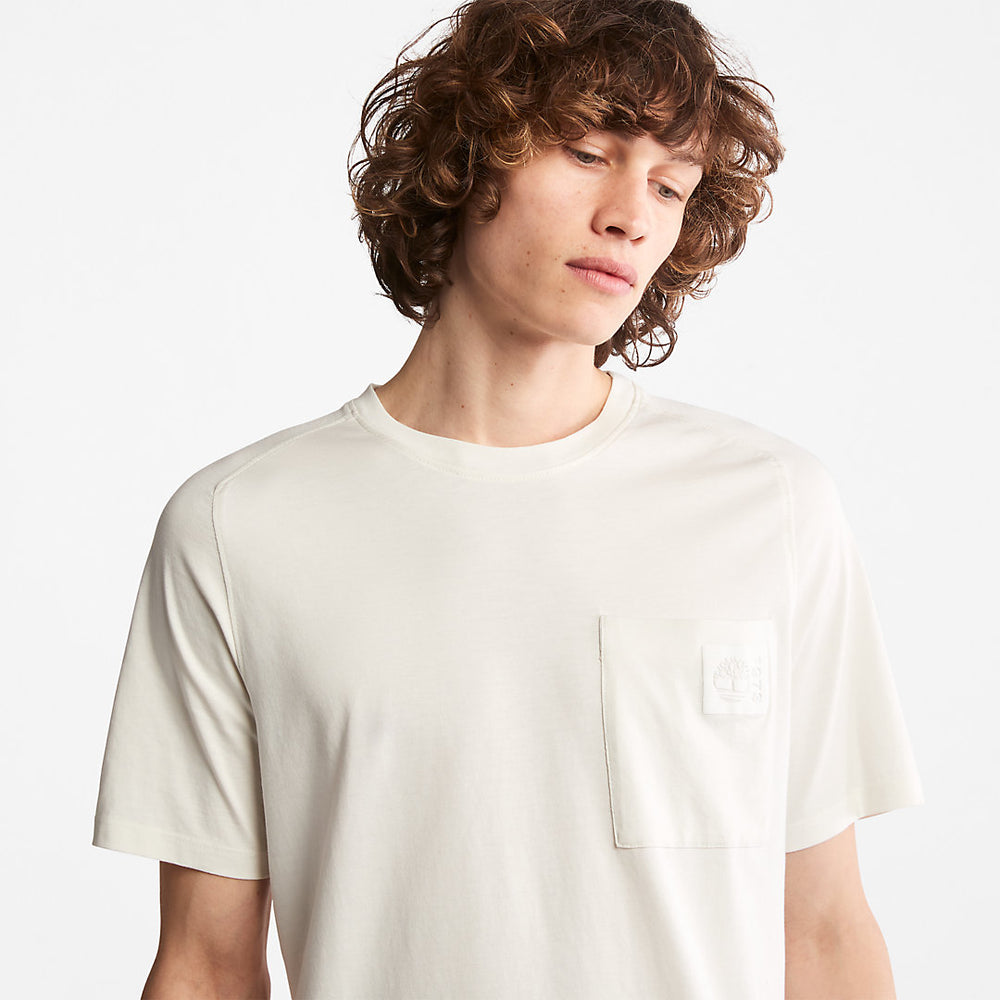 Eco-Ready Supima® Cotton TimberFresh™ T-Shirt for Men in White Timberland US