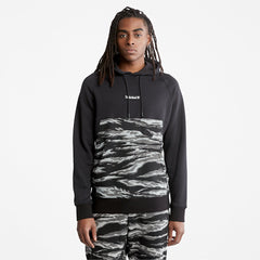 White Tiger Print Hoodie for Men in Camo Timberland For Sale