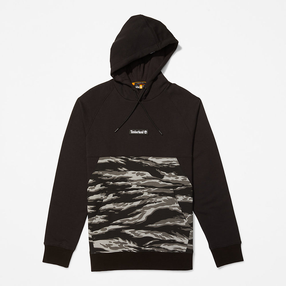 White Tiger Print Hoodie for Men in Camo Timberland For Sale